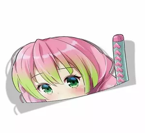 Mitsuri | Demon | Peeker Anime Stickers for Cars - Picture 1 of 1