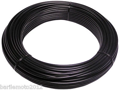 3 Metri Guaina NERO Teflon Ø 5mm Filo Freno / Cambio Bici Olanda - MTB - City