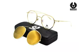 Belstaff Gafas de sol JAGGED Fabricado en Japón con TITANIO + Clip-on Zeiss - Imagen 1 de 24