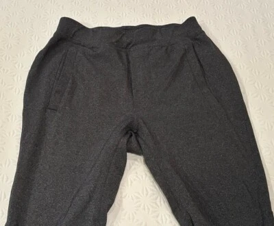 Pantalones de chándal Lululemon ABC Intent para hombre gris jaspeado medio cordón 5840S Foto 1 de 4