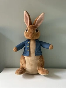 Large Peter Rabbit Plush Soft Toy 23" Tall Official By Rainbow Designs Vgc - Picture 1 of 7