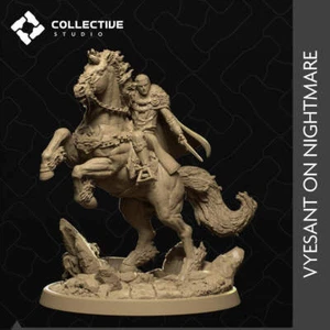 Vyesant on Nightmare | Strahd von Zarovich | Mini figura para juegos de mesa o pantalla - Imagen 1 de 10