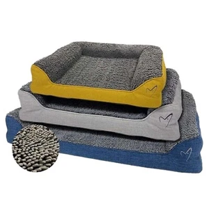 Cama para perro lavable fibra absorbente fideos mascota cachorro cesta varios colores y tamaños - Imagen 1 de 10