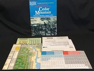 Strategy & Tactics ~ #86 Cedar Mountain 1981 ~ Complete Unpunched ~ VGC ~ OEJ - Bild 1 von 4