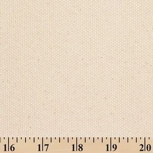 Cotton Duck #4 (24.1 oz) Canvas 60" Hypoallergenic Heavy Duty Fabric By The Yard - Picture 1 of 1