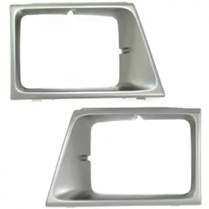 New Head Lamp Door Argent Set Of 2 Fits 1992-1996 Ford E-150 Econoline - Bild 1 von 7