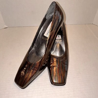 Zapatos para mujer ValleVerde Broadway 65 F hechos en Italia talla 38 EE. UU. 7,5 marrón Foto 1 de 4