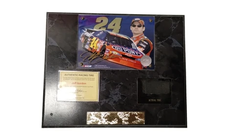 Actual Jeff Gordon Tire From Winston Cup Cover