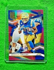 JOSHUA KELLEY PINK PARALLEL ROOKIE CARD CHARGERS 2020 DONRUSS ELITE FOOTBALL RC 