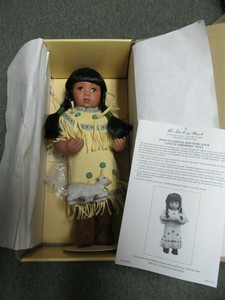 danbury mint native american dolls