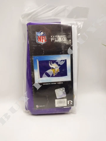 3x5 outdoor Flag - NFL Football - Minnesota Vikings Cover
