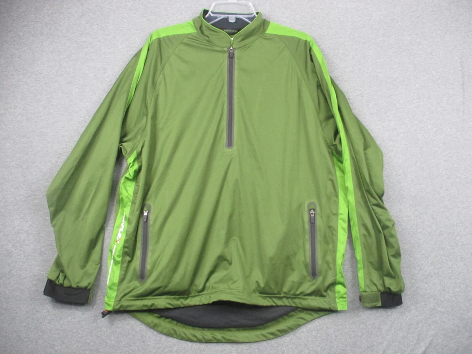 Chaqueta Sun Mountain Rainflex Para Hombre Grande Verde Impermeable Elastizada Golf Foto 1 de 4