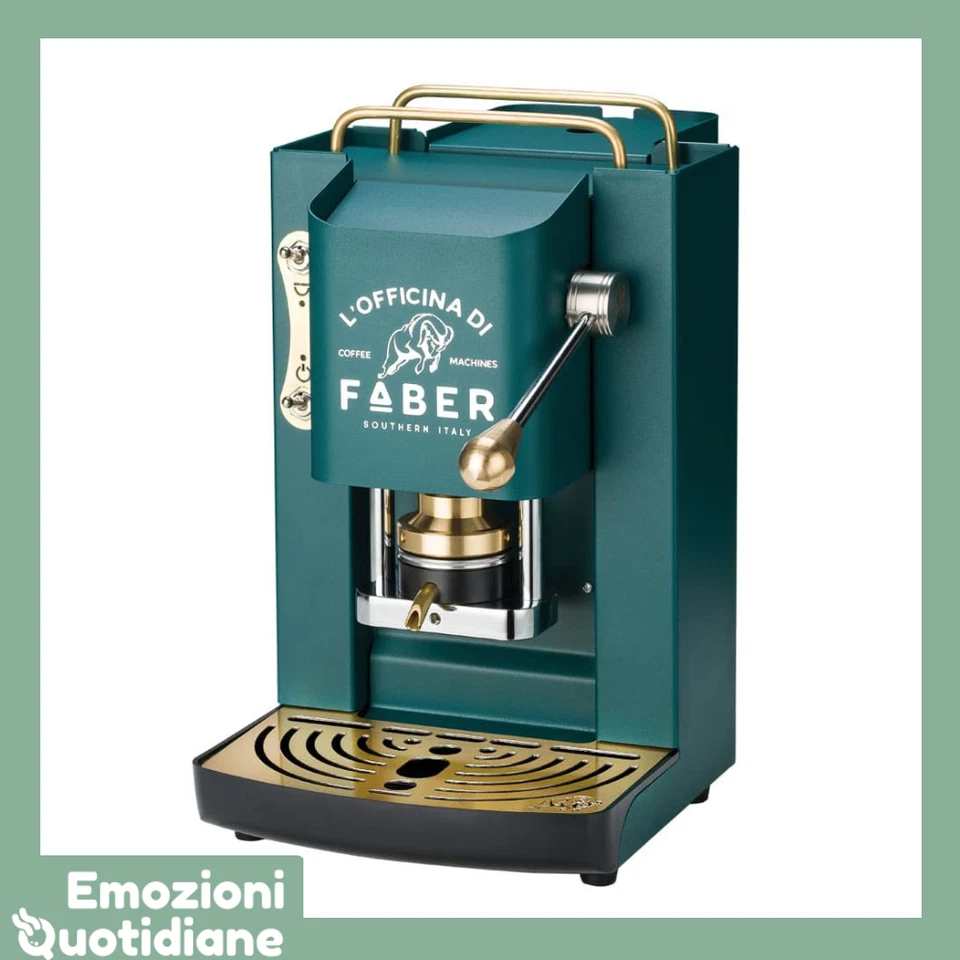 Faber Pro Deluxe | Macchina caffè a cialde Ese 44mm con pressacialda Ottone - Immagine 1 di 1