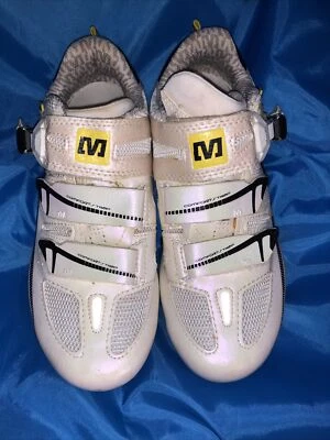 Mujer Mavic Ergo Fit 2D Ciclismo Zapatos Ciclocross Bicicleta de Montaña EE. UU. Talla 5.5 Foto 1 de 4