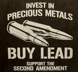  FELPA CON CAPPUCCIO INVESTI IN METALLO PREZIOSO COMPRA LEAD GUN RIGHTS - Foto 1 di 3