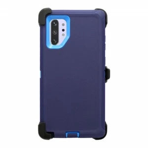 Für Samsung Galaxy Note 10+ Plus Hülle (Clip Holster passt Otterbox Defender) Navy - Bild 1 von 7