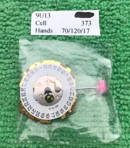 Miyota 9U13 Quartz Movement, 3 Hands, Date At 3, NOS - Picture 1 of 2