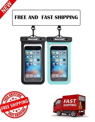 Waterproof Phone Pouch,Hiearcool Waterproof Phone Case Universal for cellphone - Image 1 of 4
