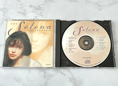 Selena The Collection CD ORIGINAL 1997 EMI Baila Esta Cumbia, AB Quintanilla OOP Foto 1 de 4