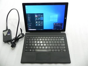MICROSOFT SURFACE PRO 3 (1631)  i5-4300U @ 1.9 GHz 4GB RAM 128GB SSD  WIN-10 Pro - Picture 1 of 16