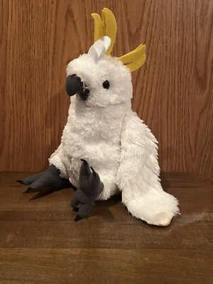 Cacatúa 12" Wild Republic peluche animal pájaro loro blanco Foto 1 de 4