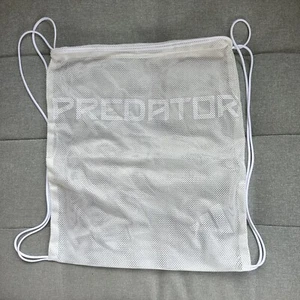 2024 Adidas Predator Elite 30 Drawstring Boot Bag - Cream + White - Picture 1 of 1