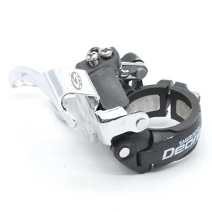 SHIMANO FD-M510 MEGA 9 FRONT DERAILLEUR - DUAL PULL 31.8mm 34.9mm Mountain Bike - Picture 1 of 5