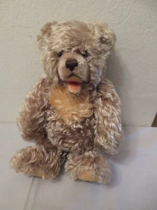 Vintage Curly Haired Mohair Jointed Steiff Bear Zotty? Signed? - Picture 1 of 8