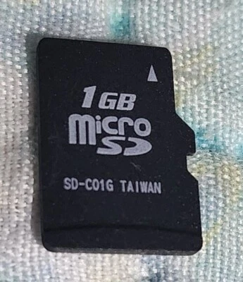 2- Micro SD Memory Cards TF 1GB SD-CO1G For Cell Phones / Devices 2 for1 Special - Image 1 of 3