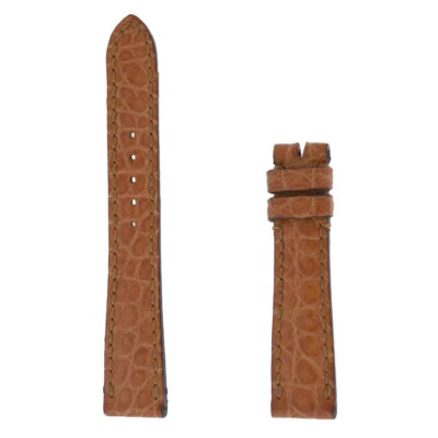 Nueva correa corta de cocodrilo marrón Roger Dubuis Much More M22 14 mm Foto 1 de 2