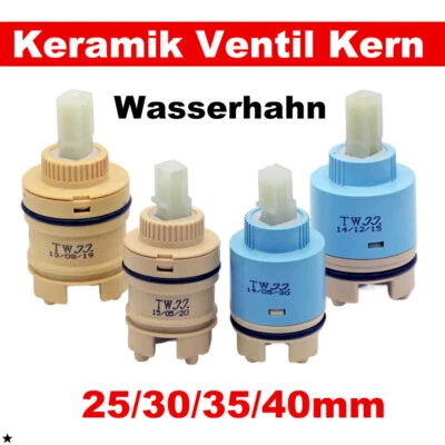 Kartusche Patrone Keramik Ersatz für Einhebel Armaturen Wasserhahn 25/30/35/40mm - Bild 1 von 4
