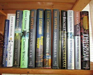 John Grisham Romane Lot 11 - alle 1. Auflage, Erstdruck, HC/BJ/LN - Bild 1 von 13