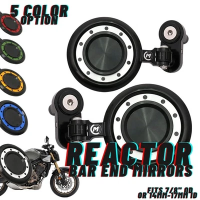 Bar-End Mirrors for Honda CB650R/CBR650R/CB1000R NEO SPORTS CAFE (2018-2024) Foto 1 de 4