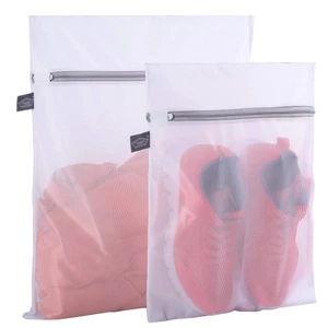 Laundry Bag Mesh Wash Bags, Washing Machine Wash Bag, Net Washer Sack with Zi... - Picture 1 of 9