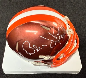 Bernie Kosar Signed Cleveland Browns Flash Mini Helmet JSA COA - Picture 1 of 2