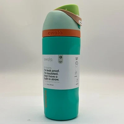 LIMITED EDITION 16oz Kids Owala Crazy Chameleon FreeSip Water Bottle Sport Mug