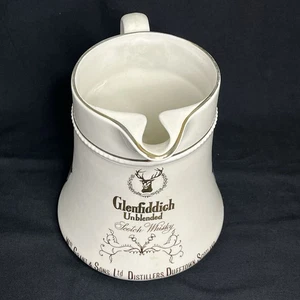Tazza brocca ceramica vintage GLENFIDDICH non miscelata SCOTCH WHISKEY 5,5" - Foto 1 di 7