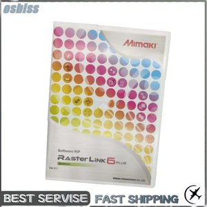 For Mimaki Printer Original Ver2.1 Raster Link 6 Plus Rip Software with CD - Picture 1 of 4