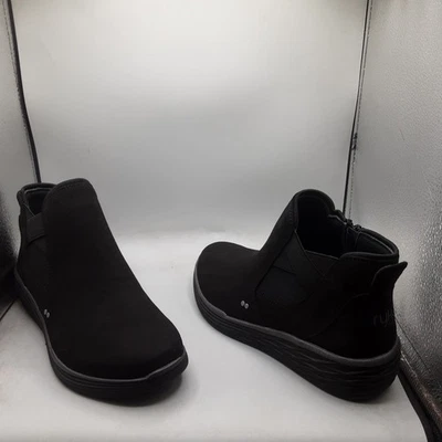 Botín Ryka Noelle 2 para mujer 7M negro tobillo A90 Foto 1 de 4