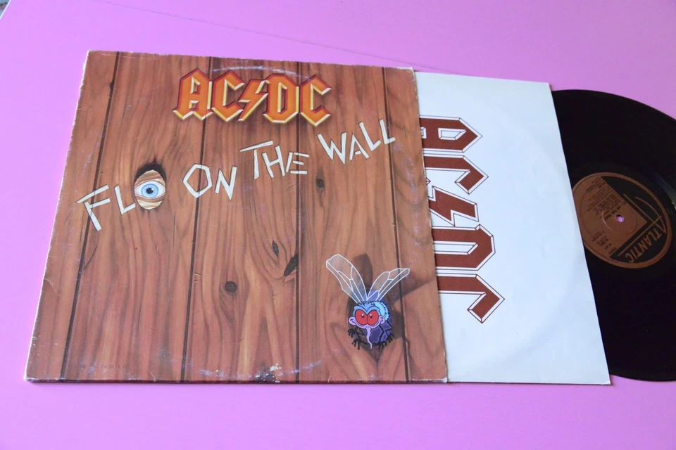 AC DC LP FLY ON THE WALL ITALY ORIG 1985 EX++ - Immagine 1 di 1