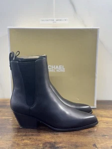 Michael Kors Texano Kinlee Mujer Cuero Negro Casual Texano 37.5 - Imagen 1 de 6