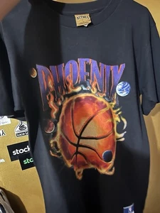 NEW Vintage 90s Phoenix Suns T-Shirt Men’s M (Galaxy) 1993 Authentic NBA ☀️ DS - Picture 1 of 9