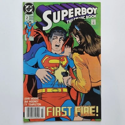 SUPERBOY THE COMIC BOOK #2 DC 1990 FN/VF 7.0 *FREE SHIPPING ADDITIONAL COMICS* - Image 1 of 4