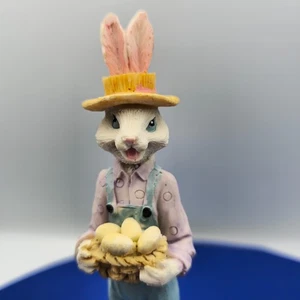Vintage World Bazaars Bunny Collectibles Tall Bunny Easter Figurine - Picture 1 of 8