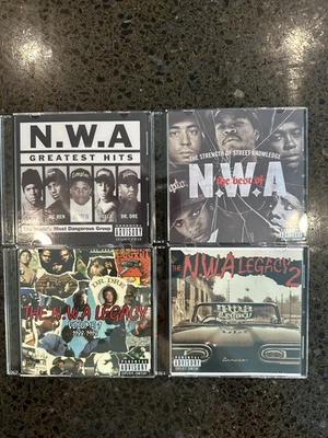 NWA N.W.A. EAZY  DR DRE CUBE 5CD MIXTAPE SET - Image 1 of 2