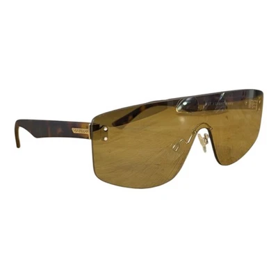 Gafas de sol VonZipper ALT onda de luz marco marrón tortuga lentes doradas VZ cara Lazer Foto 1 de 4