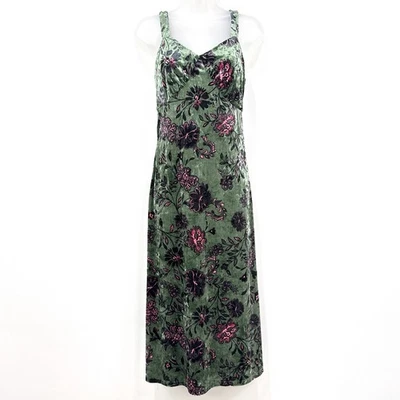 Jessica Simpson Crushed Velvet Dress Women's S Whimsigoth Fairy Grunge Babydoll - Image 1 of 4