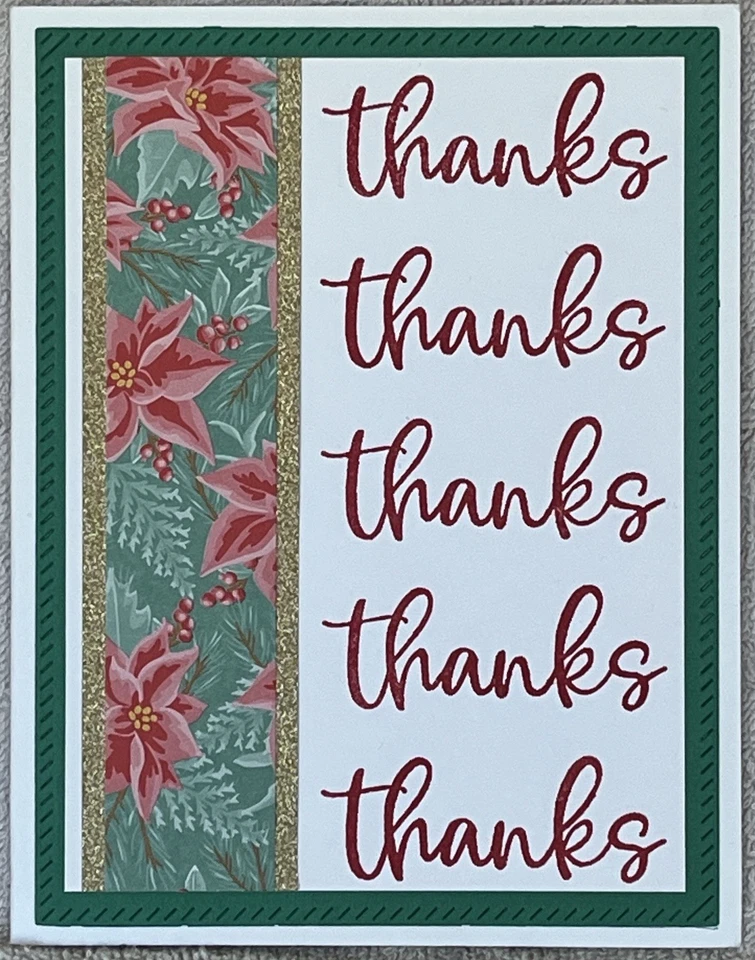 Tarjeta de felicitación artesanal - Tarjeta de agradecimiento Foto 1 de 1