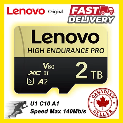 Lenovo 2TB 1TB 512GB 256GB 128GB Micro SD TF Memory Card Class10 4K Fast Speed - Image 1 of 4
