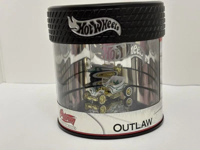 ULTRA RARE Hot Wheels Petersen Automotive Museum Ed Roth Oil Can GOLD OUTLAW ‘06 - Image 1 of 4